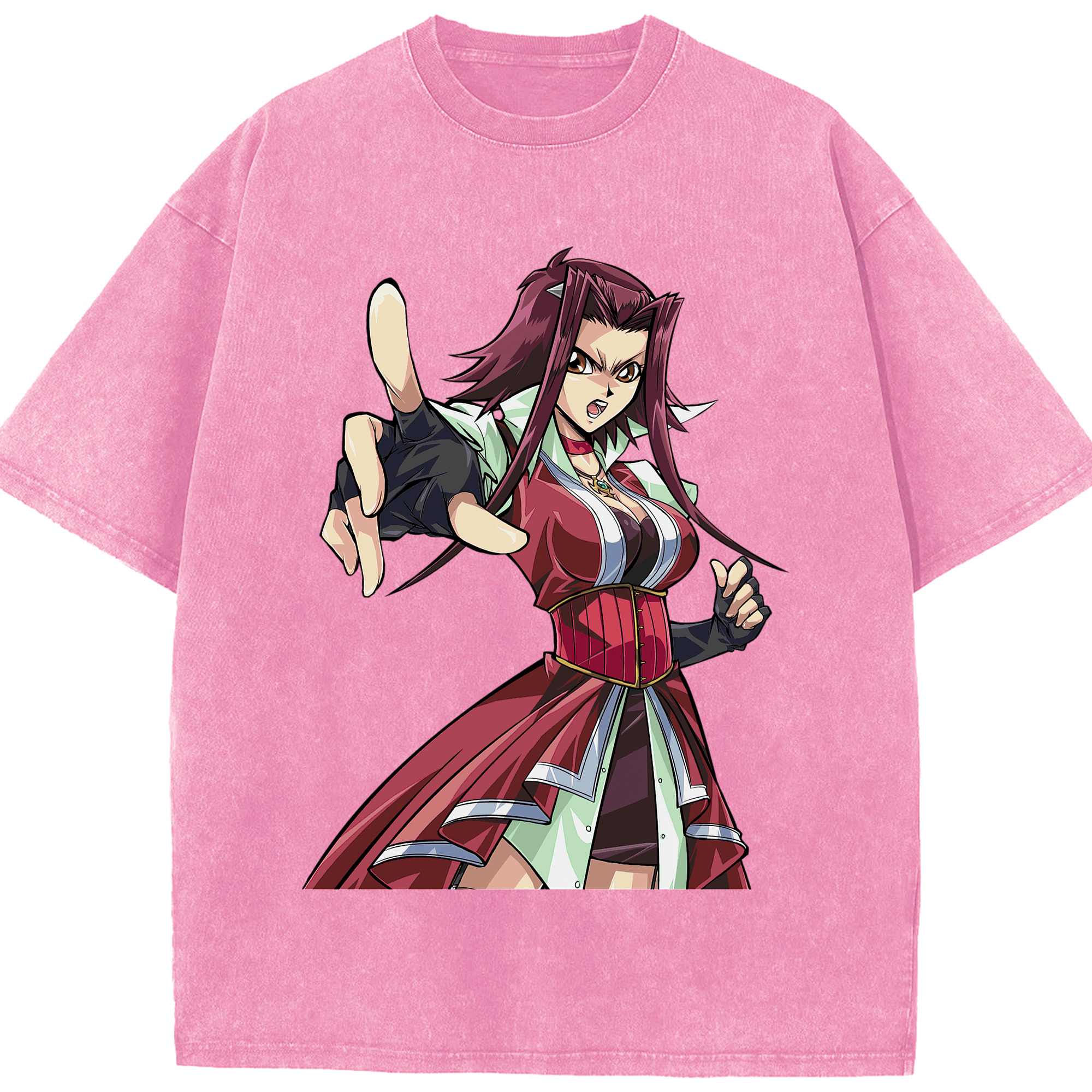 （画像用） 遊☆戯☆王 Yu-Gi-Oh! 綿100% ヴィンテージ風 半袖Tシャツ（フロントプリント）